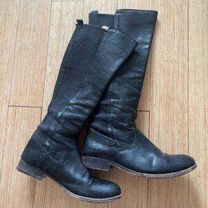 Frye Vintage black Knee high Boots